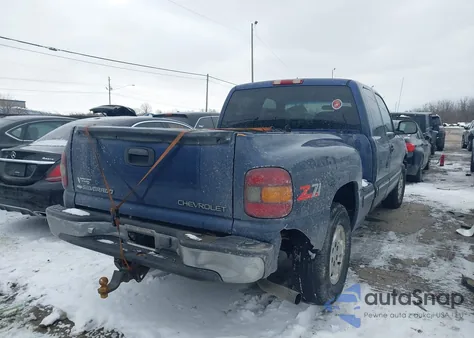 2000 Chevrolet Silverado 1500 Ls from USA, damaged, VIN 2GCEK19T4Y1148798